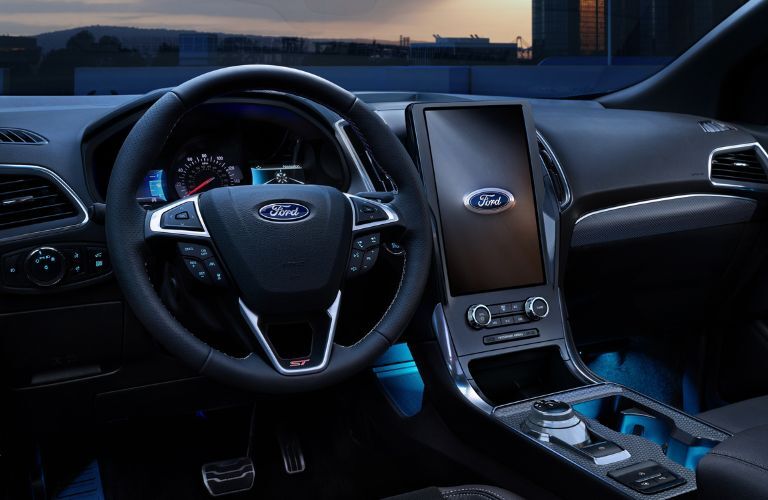 2023 Ford Edge Steering Wheel and Dashboard