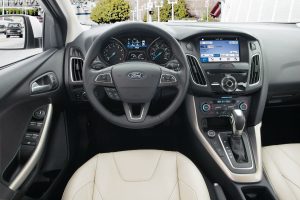 2018 Ford Focus front interior driver dash and infotainment system_o