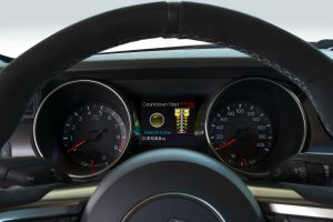 2017 Ford Mustang front interior driver dash and instrument cluster_o