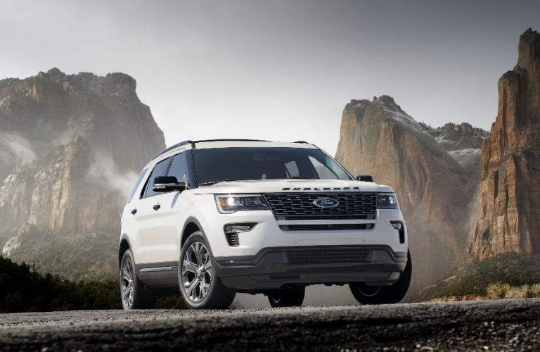 2021 Ford Explorer from front