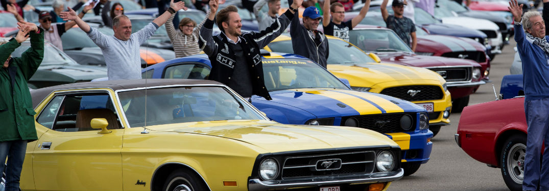 Experience the Largest Mustang Parade Ever Assembled with this Amazing Video