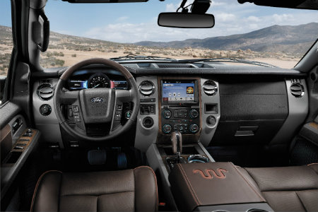 2017 Ford Expedition interior