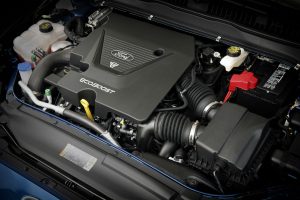 2017 Ford Fusion V6 Sport engine_o