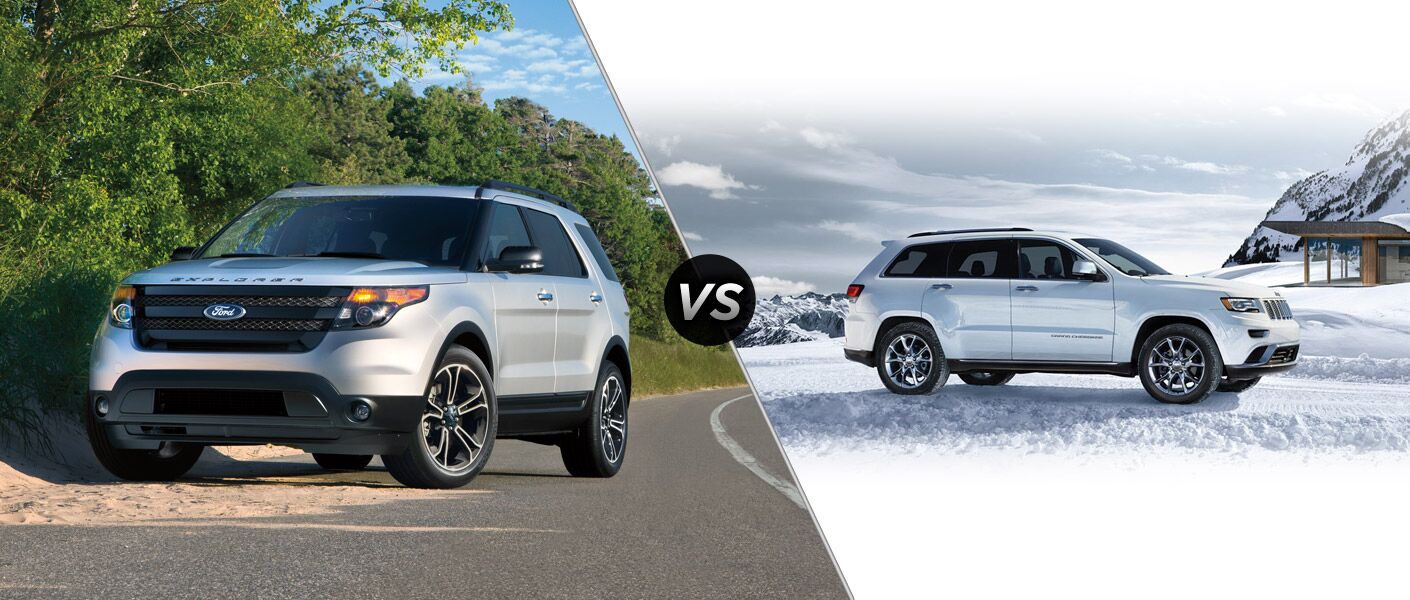 2015 Ford Explorer vs 2015 Jeep Grand Cherokee