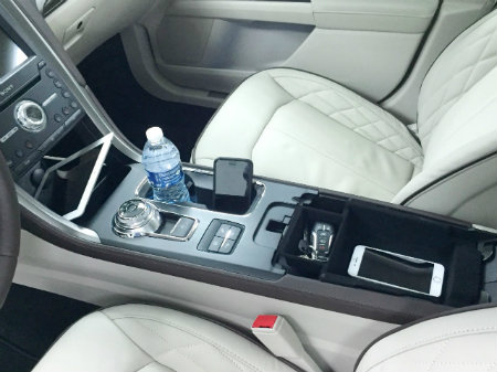 2017 Ford Fusion interior storage space