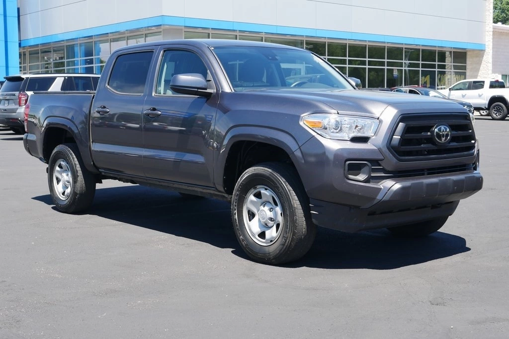 Used 2022 Toyota Tacoma SR with VIN 3TMCZ5AN5NM473620 for sale in Atwater, OH