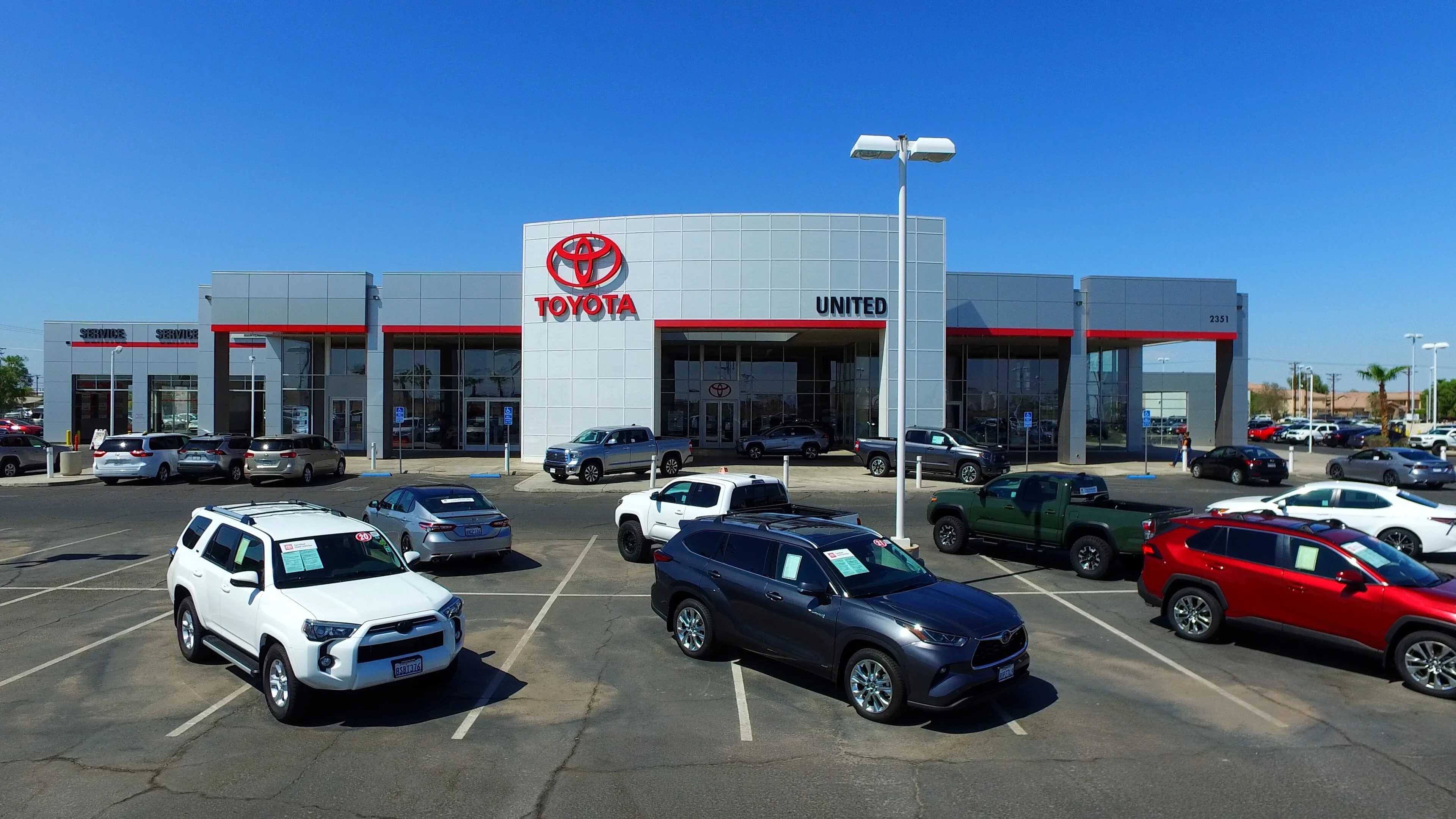 Outside image of United Toyota Imperial