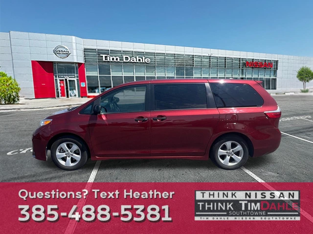 Used 2020 Toyota Sienna L with VIN 5TDZZ3DC8LS049113 for sale in South Jordan, UT