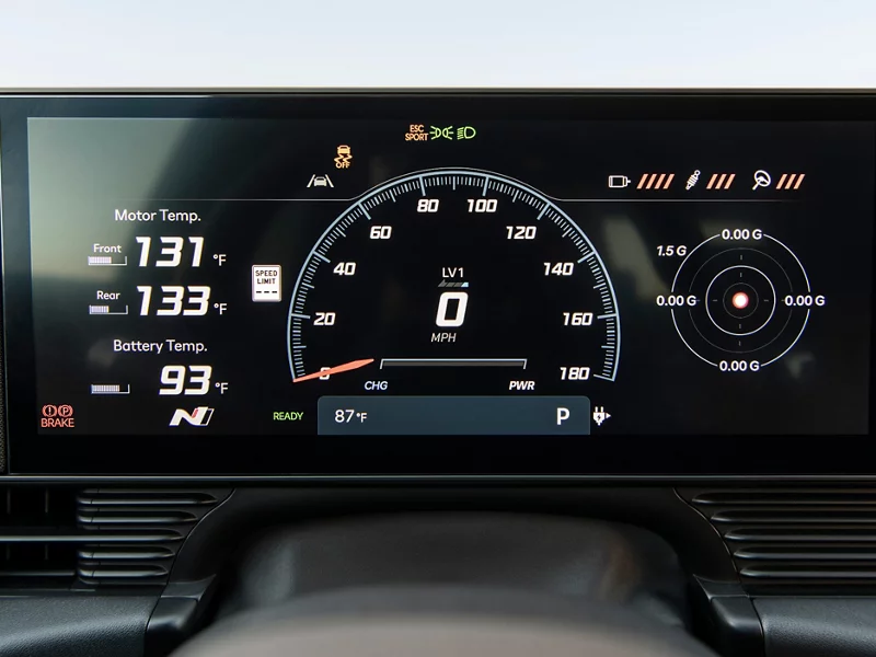 Hyundai Ioniq 5 N Speedometer