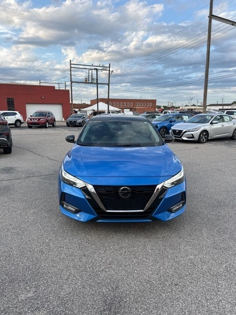 Used 2021 Nissan Sentra SR with VIN 3N1AB8DV7MY239935 for sale in Enid, OK