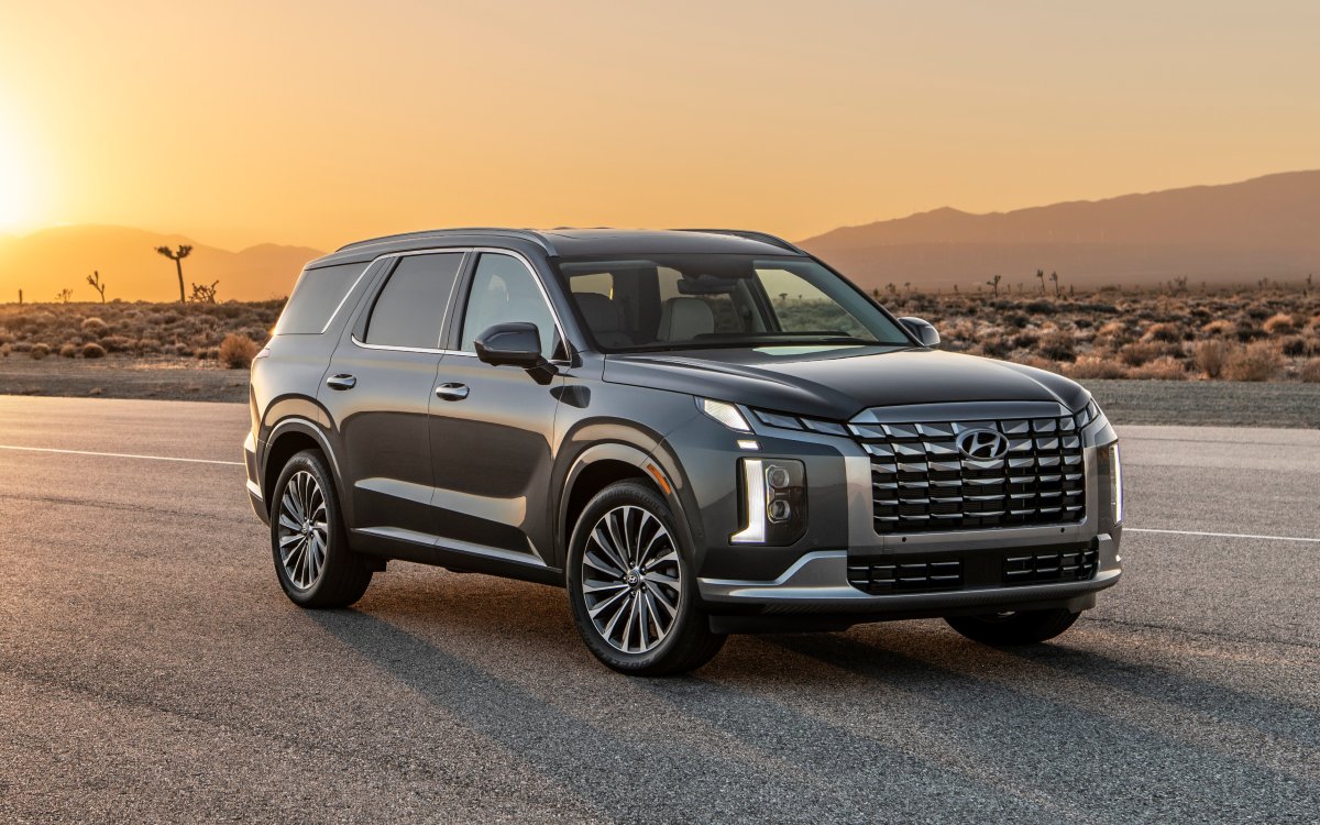 2025 Hyundai Palisade Exterior Passenger Side Front Profile