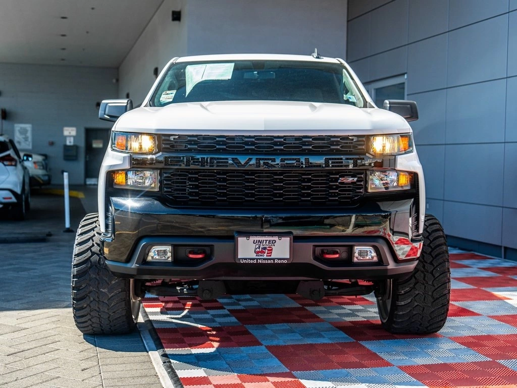 Used 2020 Chevrolet Silverado 1500 Custom with VIN 3GCPYCEF2LG233769 for sale in Reno, NV