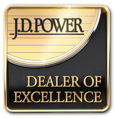 JD Power Dealer of Excellence Emblem