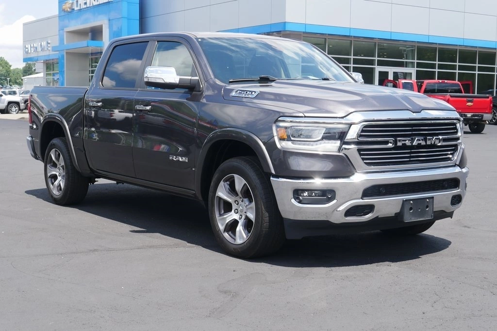 Used 2020 RAM Ram 1500 Pickup Laramie with VIN 1C6SRFJT6LN234474 for sale in Atwater, OH