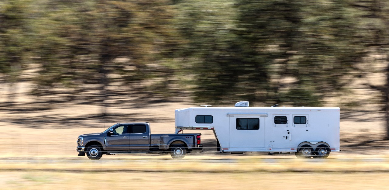 Dually Towing and Moving Fast