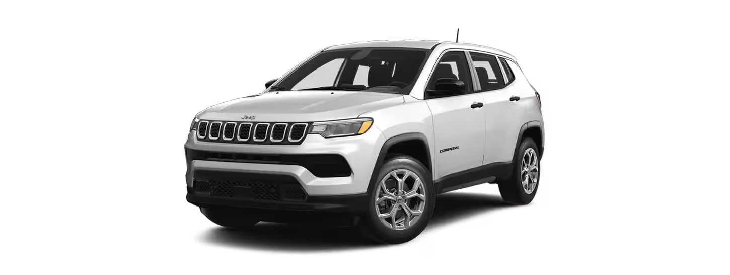 The 2025 Jeep Compass Sport trim.