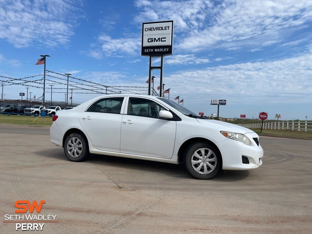 Used 2010 Toyota Corolla LE with VIN 1NXBU4EE0AZ340456 for sale in Perry, OK