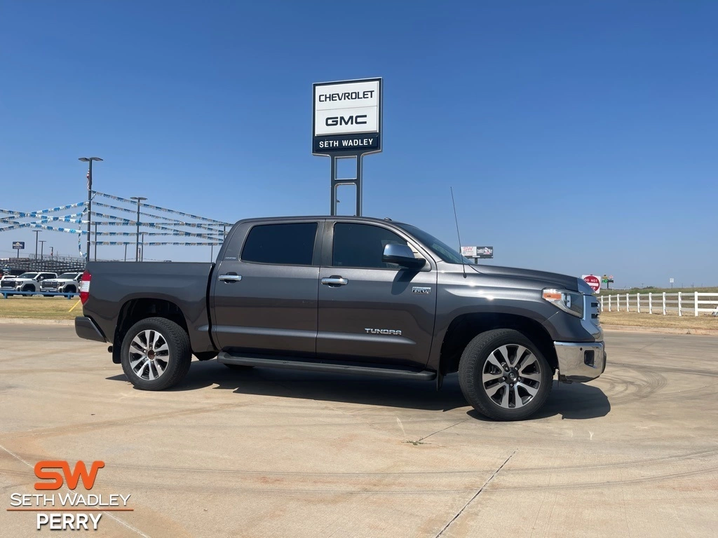 Used 2019 Toyota Tundra Limited with VIN 5TFFY5F11KX247957 for sale in Perry, OK