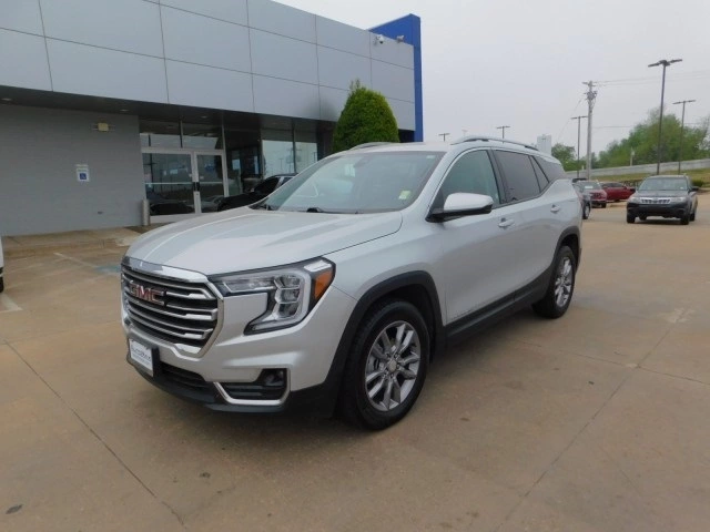 Used 2022 GMC Terrain SLT with VIN 3GKALVEV2NL154561 for sale in Norman, OK