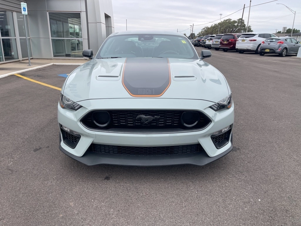 Used 2022 Ford Mustang Mach 1 with VIN 1FA6P8R0XN5551169 for sale in Alva, OK