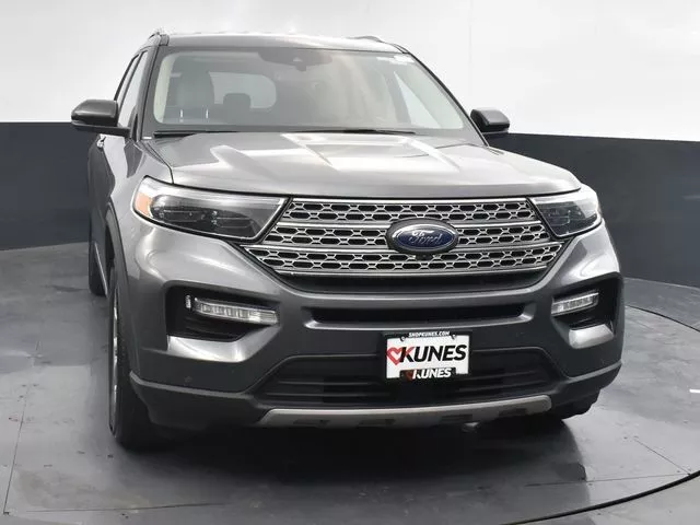 Used 2021 Ford Explorer Limited with VIN 1FMSK8FH4MGB51186 for sale in Sycamore, IL