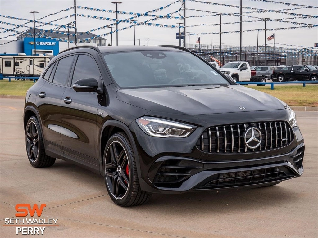 Used 2021 Mercedes-Benz GLA GLA45 AMG with VIN W1N4N5DB0MJ296058 for sale in Perry, OK