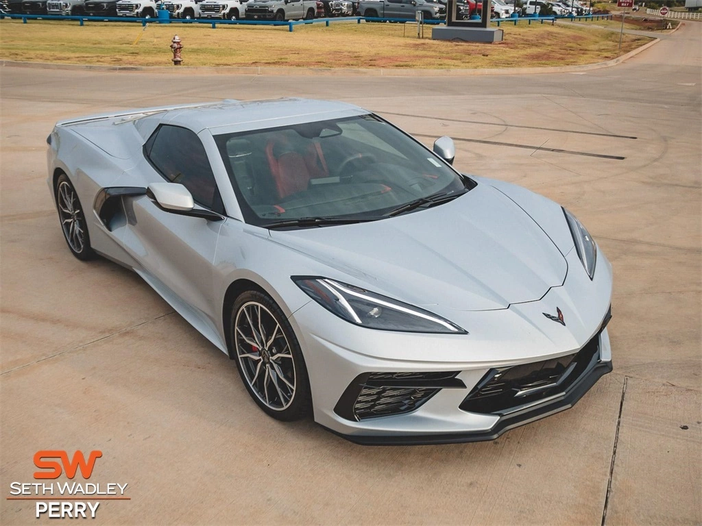 Used 2024 Chevrolet Corvette 3LT with VIN 1G1YC3D40R5104747 for sale in Perry, OK