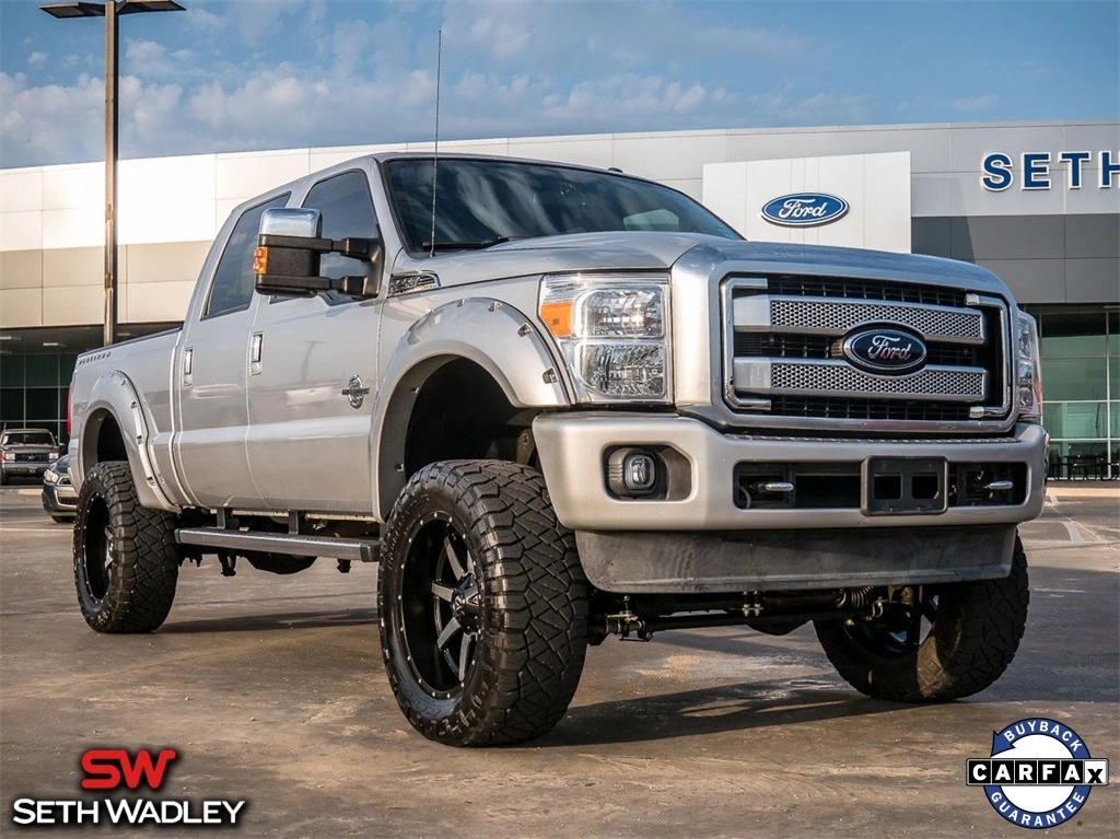 Used 2016 Ford F-250 Super Duty Platinum with VIN 1FT7W2BT2GEA11482 for sale in Pauls Valley, OK