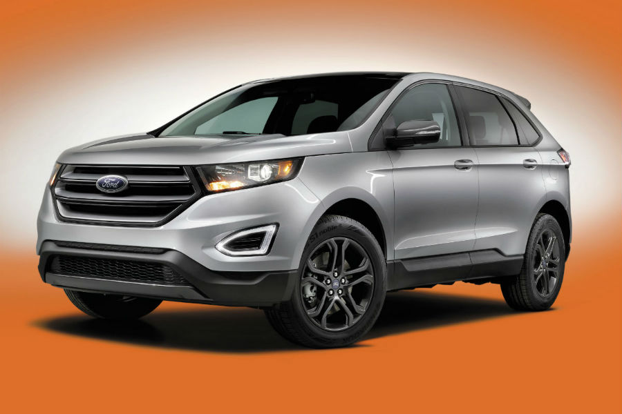 2018 Ford Edge SEL Sport Appearance Package front side exterior_o