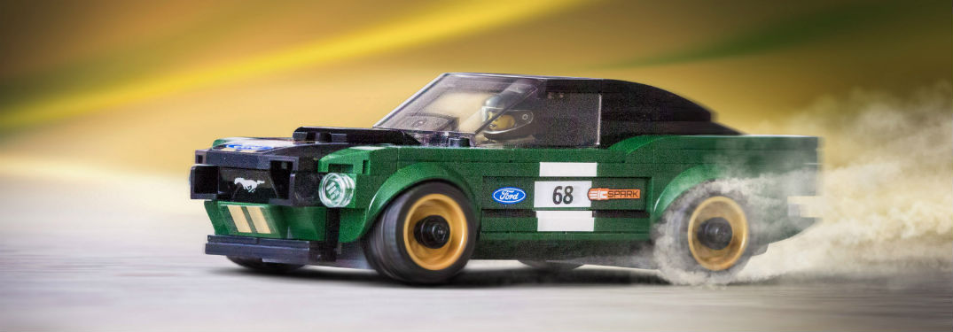 Get a 1968 Ford Mustang Fastback Race Car for Your Desk Thanks to the LEGO Speed Champions Collection