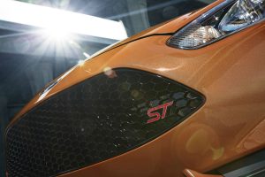 2017 Ford Fiesta ST front exterior grille and logo_o