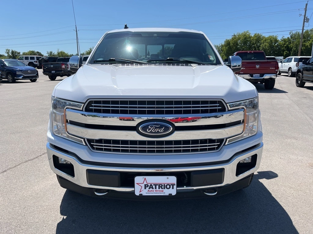 Used 2020 Ford F-150 Lariat with VIN 1FTEW1E40LKE12501 for sale in Pryor, OK