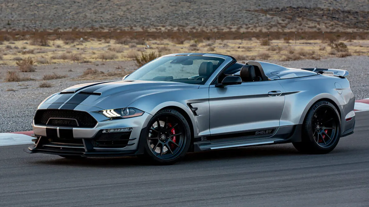 Silver 2021 Shelby Super Snake