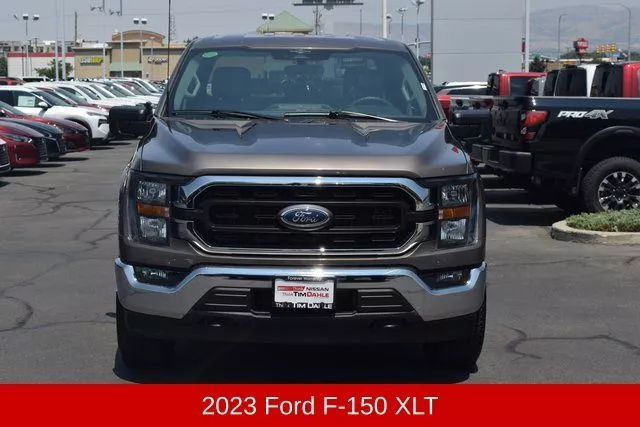 Used 2023 Ford F-150 XLT with VIN 1FTFW1E82PFB71336 for sale in Murray, UT