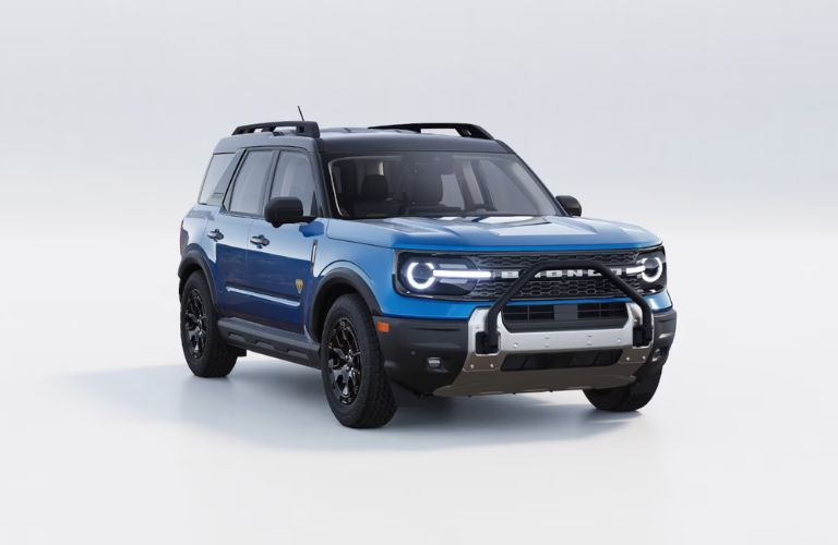 Velocity Blue Metallic 2025 Ford Bronco Sport with Sasquatch Package