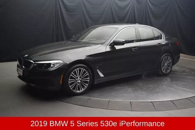 Used 2019 BMW 5 Series 530e with VIN WBAJA9C54KB254277 for sale in Murray, UT