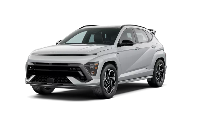 The 2024 Hyundai Kona N Line trim.