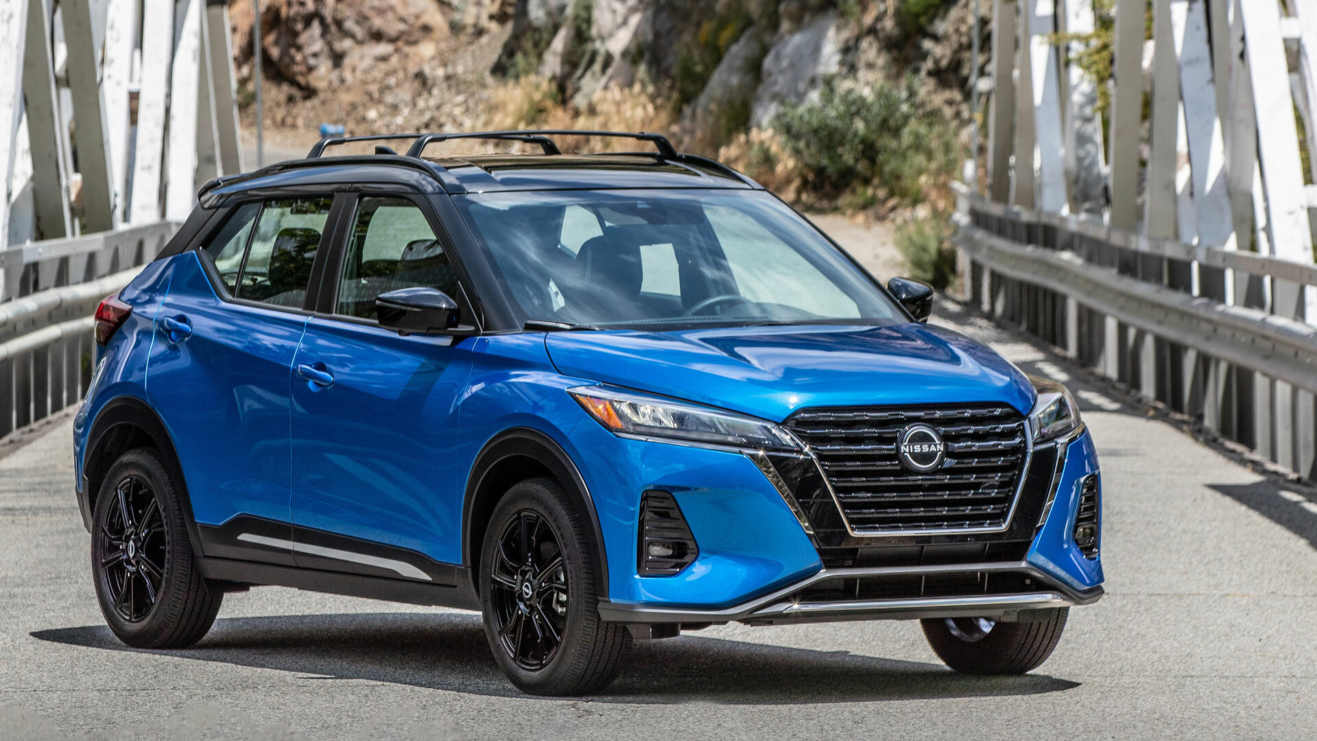 blue 2024 Nissan Kicks