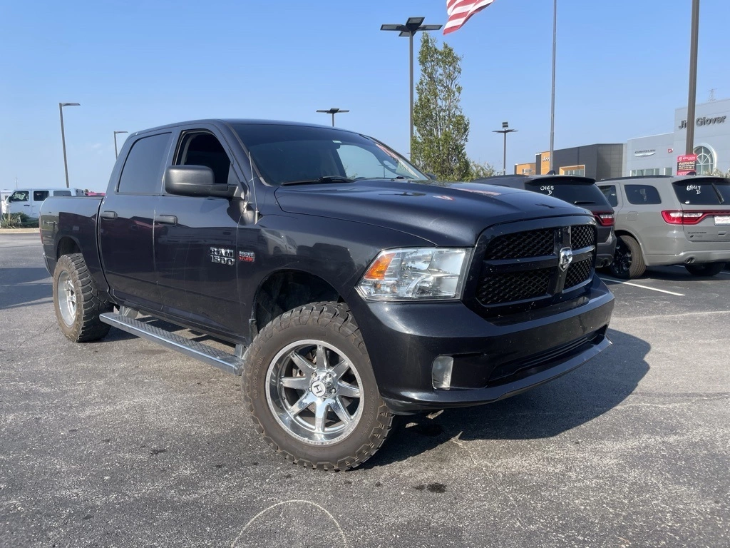 Used 2018 RAM Ram 1500 Pickup Express with VIN 1C6RR7KT9JS321528 for sale in Owasso, OK