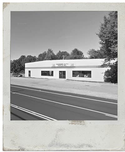 converted barn on Court Street to Portsmouth Avenue in what is now the Robbins Auto Parts Building