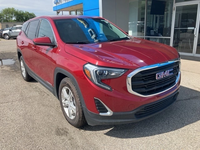 Used 2020 GMC Terrain SLE with VIN 3GKALMEVXLL146389 for sale in Sarcoxie, MO