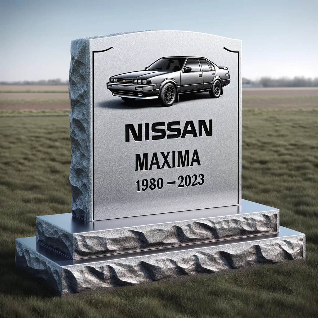 Nissan Maxima 1980-2023 on Gravestone