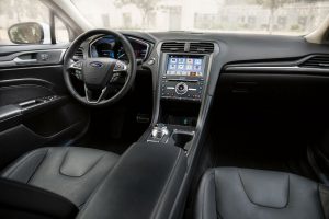 front interior of a 2020 Ford Fusion