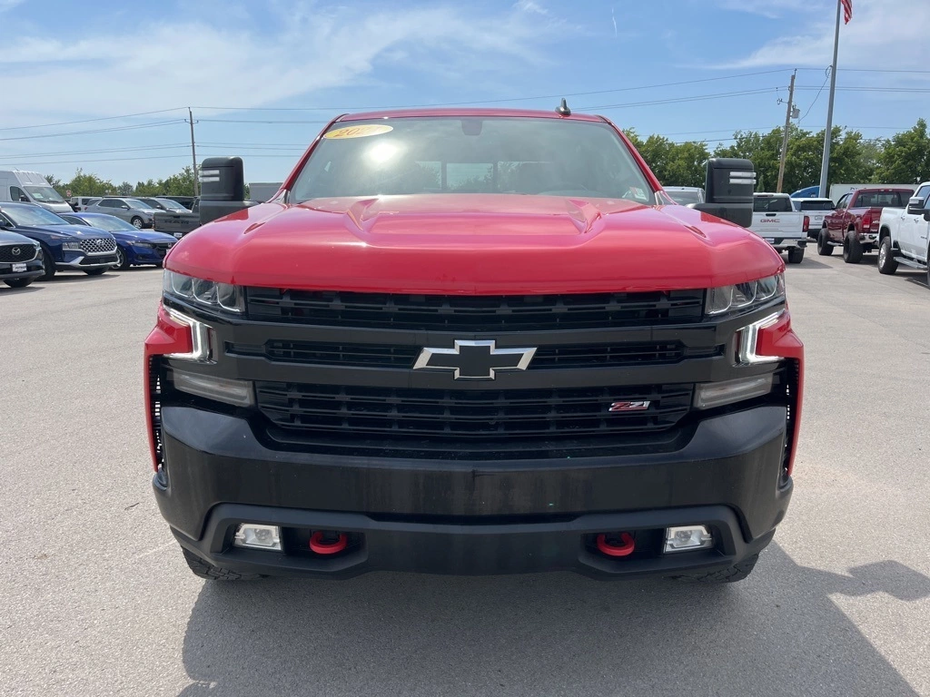 Used 2021 Chevrolet Silverado 1500 LT Trail Boss with VIN 1GCPYFED3MZ266684 for sale in Pryor, OK