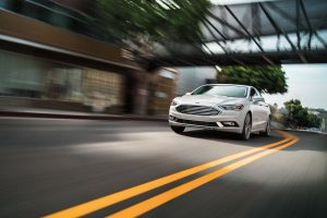 2018 Ford Fusion front exterior_o