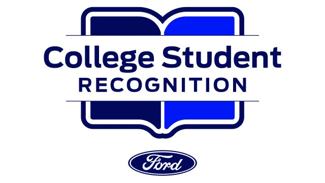 College Student Recognition Ford Book Logo