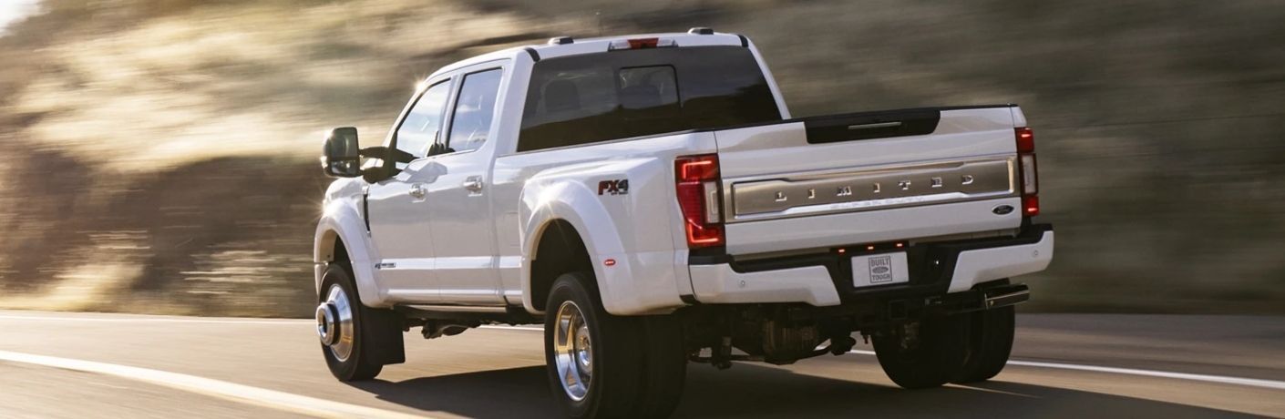 Image of the 2022 Ford Super Duty F-450 towards its destination
