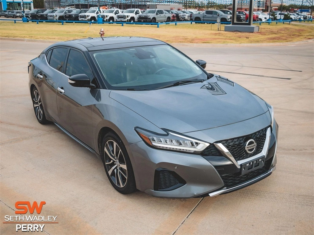 Used 2020 Nissan Maxima SL with VIN 1N4AA6DV8LC372155 for sale in Perry, OK