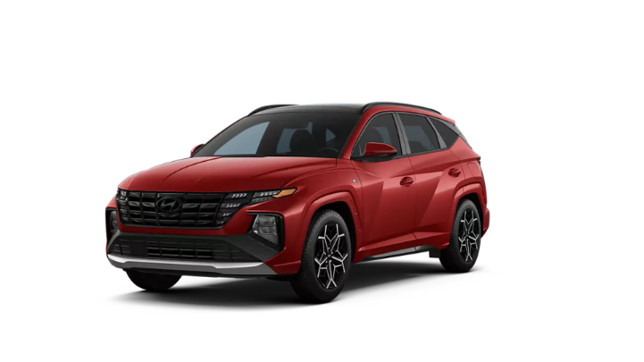 The 2024 Hyundai Tucson N-Line trim.