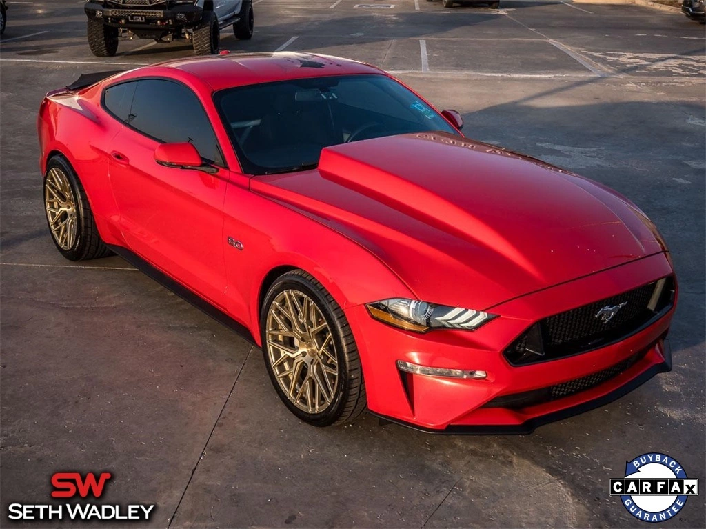 Used 2018 Ford Mustang GT Premium with VIN 1FA6P8CF6J5131951 for sale in Pauls Valley, OK